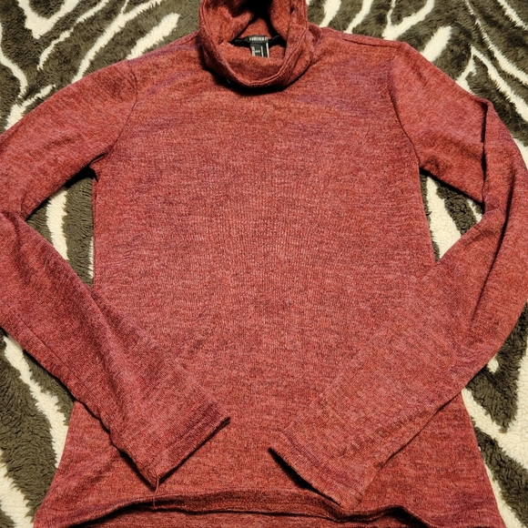 Forever 21 Tops - Maroon Turtleneck